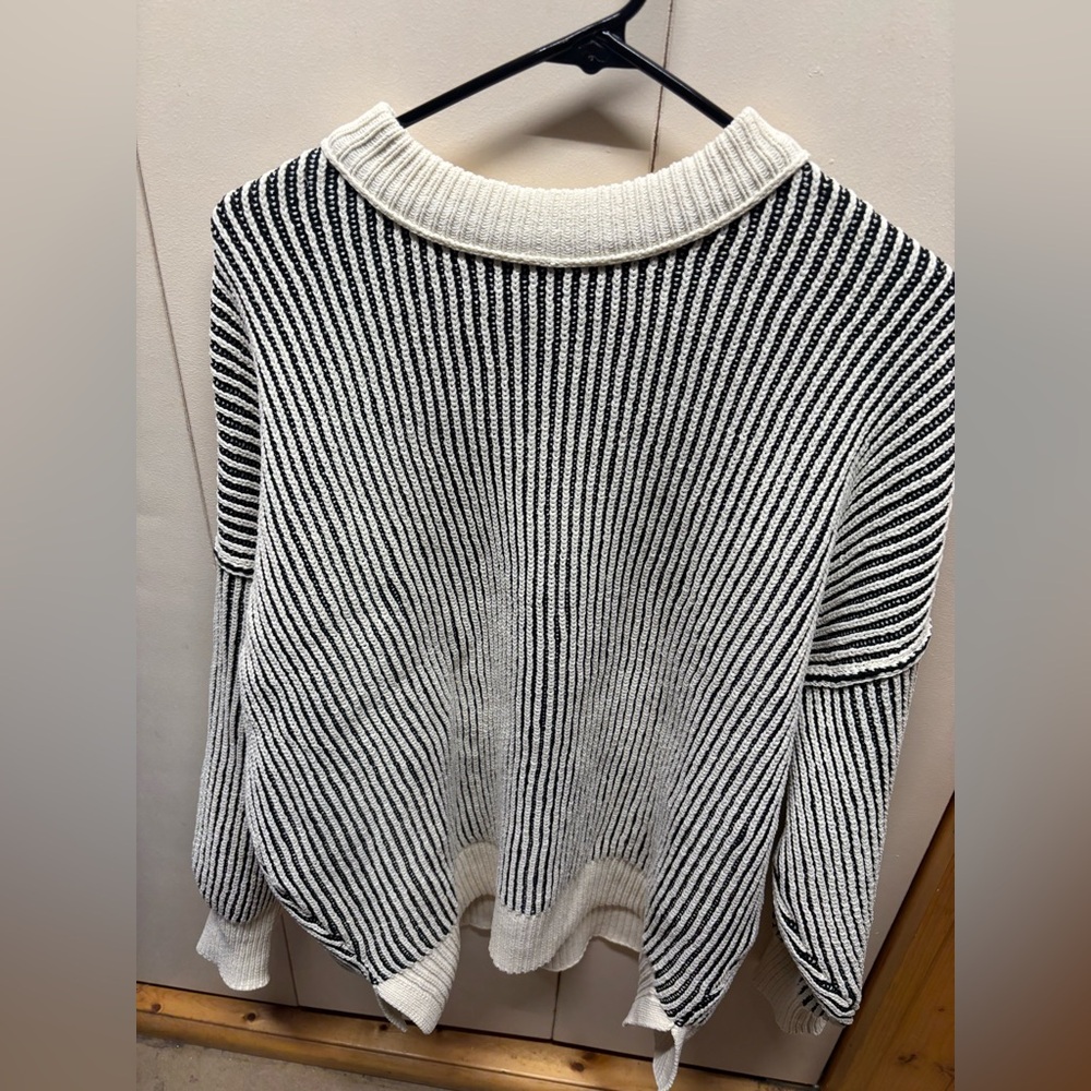 AERIE Striped Chenille Sweater